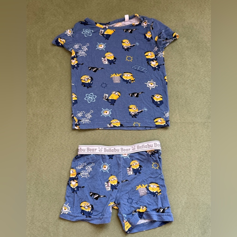 Bellabu Bear Kids Despicable Me 4 PJ 18-24mo